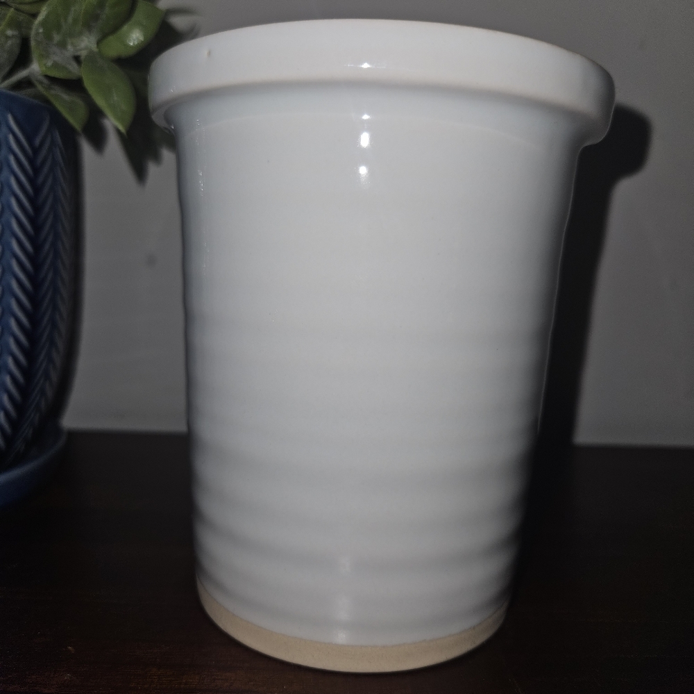 Pottery Barn utensil holder.